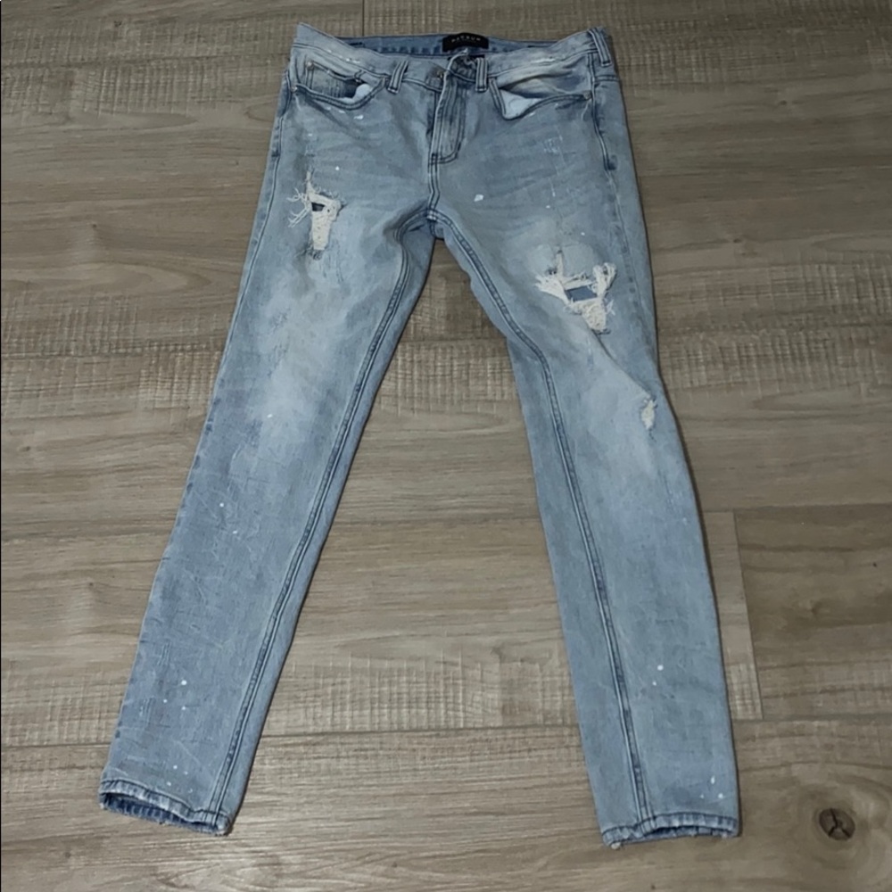 Pacsun stitch and repair jeans